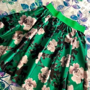 Society Plus Floral Skirt